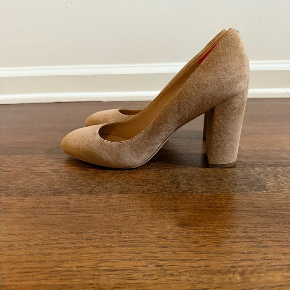 Sam‎ Edelman Tan Suede Pumps - Picture 2 of 6